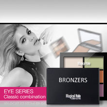 2017 Magical Halo Makeup Cosmetics Set 6 Colors Concealer + Double Color Stereo Bronzing Powder