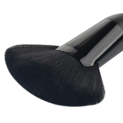 2017 Make up Fan brush Goat Hair Blush Face Concealer Powder Foundation Cosmetic Professional Makeup brushes Pincel maquiagem