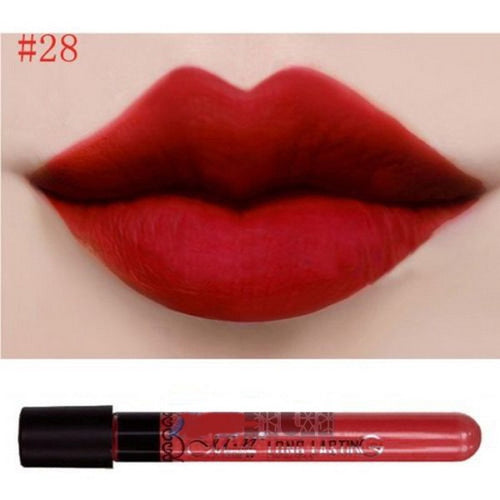 2017 Makeup Hot Sexy Long Lasting Waterproof Lip Liquid Pencil Matte Lipsticks Lip Gloss