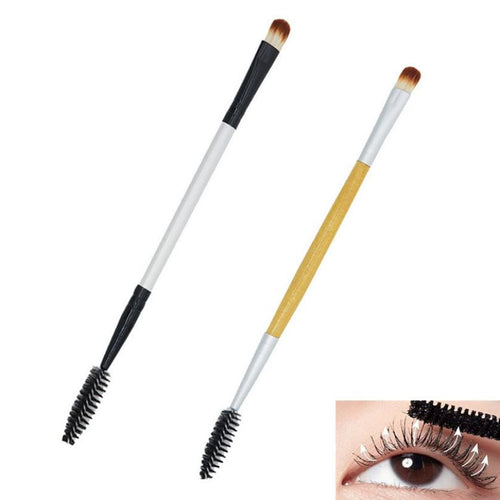 2017 Makeup brushes Double-end Eye shadow Eyeliner brush Eyelashes Extension Lashes Applicator Foundation Blush Cosmetic brush
