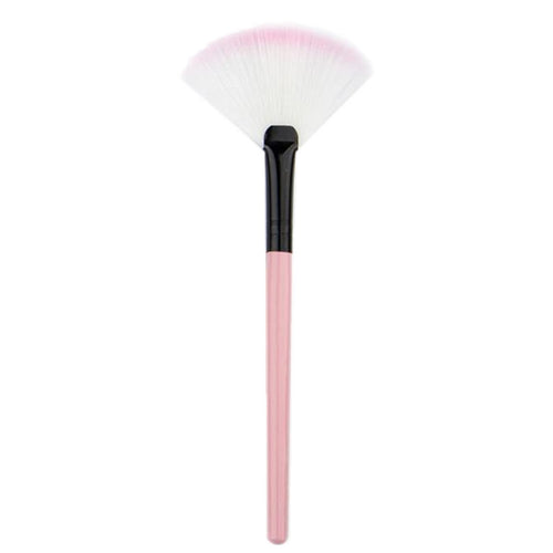 2017 Makeup brushes Natural Fan Blush Face Foundation Powder Cosmetics Make up Brush Maquiagem Pink