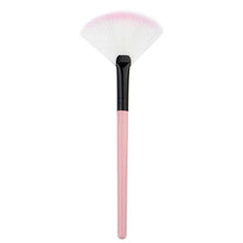 2017 Makeup brushes Natural Fan Blush Face Foundation Powder Cosmetics Make up Brush Maquiagem Pink