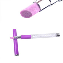 2017 Manicure Carved Pen Nail Art Carving Pen Makeup brushes Acrylic Handle Salon Make up tools Maquiagem