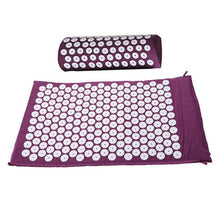 2017 Massage Cushion Acupressure Mat Relieve Stress Pain Acupuncture Spike Yoga Mat with Pillow/ Without Pillow