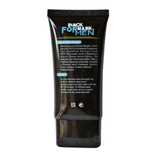 2017 Men Black Mask Blackhead Remover Deep Cleansing Purifying Peel Off Remove Black head Black Mud Cleansing Suction Face Mask