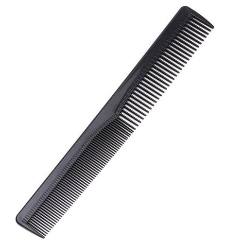 2017 Men Women Salon Black Plastic Cutting Hair Tooth Comb Barber Tool Hairdressing Hair Brush 88 2017