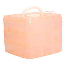 2017 Multifunctional Nail Art Tips Rhinestone Storage Clear Plastic Make Up Jewelry Cosmetic Divided Box 88