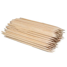 2017 Nail Brush 100PCS Nail Art Orange Wood Stick Cuticle Pusher Remover Pedicure Manicure Makeup tools Nail art decorations