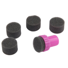 2017 Nail art Makeup Sponge Gradual Change Stamper Polish Stamping Manicure Make up Nail tools Hot pink