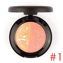 2017 Natural Face Pressed Blush Baked Makeup Blush Palette Cream Blush Blusher Powder