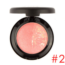 2017 Natural Face Pressed Blush Baked Makeup Blush Palette Cream Blush Blusher Powder
