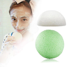 2017 Natural Konjac Konnyaku Facial Puff Face Wash Cleansing Sponge