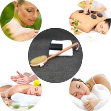 2017 Natural Long Wooden Bristle Body Brush Massager Bath Shower Back Spa Detachable Scrubber