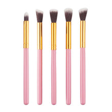 2017 New 10PCS Professional Makeup brushes+1PCS Cosmetic Bag Beauty Face Foundation Powder Eyeshadow brush Pinceis de maquiagem