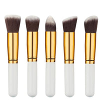 2017 New 10PCS Professional Makeup brushes+1PCS Cosmetic Bag Beauty Face Foundation Powder Eyeshadow brush Pinceis de maquiagem