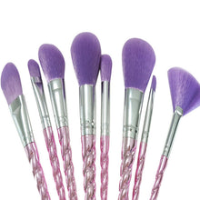 2017 New 8PCS Eyebrow Eyeliner Blusher Cosmetic Concealer Makeup brushes Face Powder Foundation Eyeshadow brush Pincel maquiagem