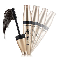 2017 New Arrival Black Eye Mascara Long Eyelash Silicone Brush Curving Lengthening Mascara Waterproof Makeup New