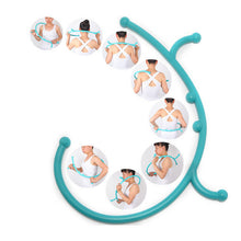 2017 New Back Hook Massager Neck Self Muscle Pressure Stick Tool Manual Trigger Point Massage Rod