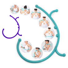 2017 New Back Hook Massager Neck Self Muscle Pressure Stick Tool Manual Trigger Point Massage Rod