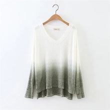 2017 New Fashion Female Knitted Pullovers Long Sleeve V-neck Winter Autumn Sweaters Hot Sale 72081