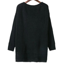 2017 New O-Neck Autumn Women Sweater Long Sleeve Irregular Pullovers Knitting Fashion O-neck Outwear 72013