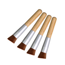 2017 New Powder Oblique Brush Wooden Handle Multi-Function Mask Brushes Foundation Makeup Tools 88