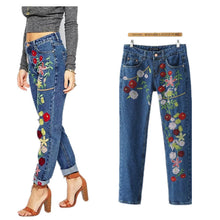 2017 New Women Full Length Trousers Denim Pants Female loose Pants Plus Large Size Irregular Jeans With Button Fly 72172