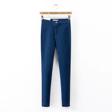 2017 New Women Plus Size Fashion Ankle Leggings Mid Denim Thin High Legging High Quality 71896