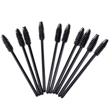 2017 New arrival 100PCS Disposable Eyelash Mini Brush Mascara Applicator Spoolers Makeup tools Eyelashes Extension Lashes Black