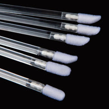 2017 New arrival 100pcs Transparent Disposable Make up Lip Brush Lipstick Gloss Wands Applicator Makeup brushes Pincel maquiagem