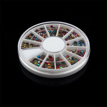2017 New arrival 1200PCS Colorful Nail art decorations 3D DIY Rhinestones UV Gel Acrylic System Nail sticker Beauty Maquiagem