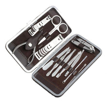 2017 New arrival 12PCS Nail Care Manicure Pedicure Cuticle Clippers Makeup tools Kit Nail art decorations Cosmetics Maquiagem