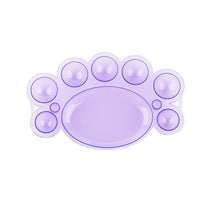 2017 New arrival 1PC Drawing Painting Tool Nail Art Polish Color Mixing Palette Dish Nail art decorations Maquiagem