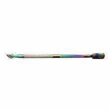 2017 New arrival 1PCS Colorful Double-end Cuticle Pusher Dead Skin Remover Manicure Nail art decorations Multifunctional tool