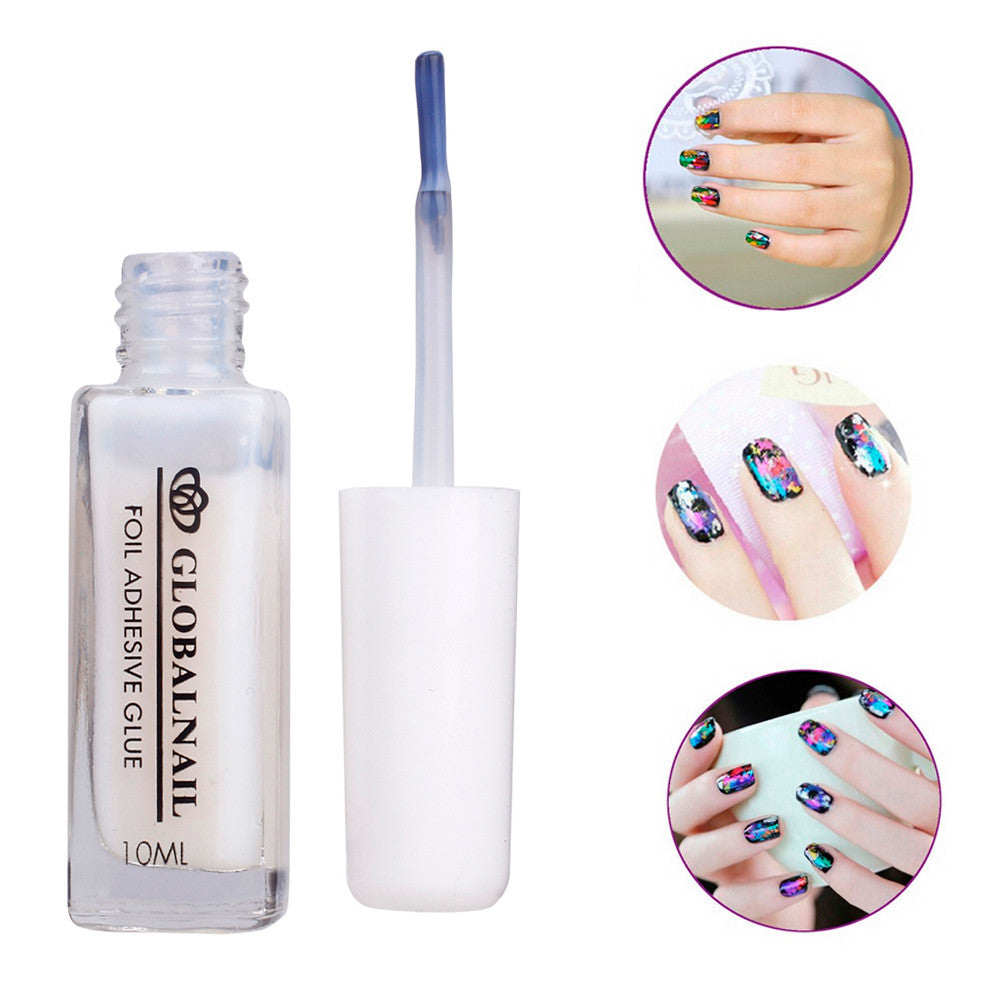 2017 New arrival 1PCS White Glue Adhesive for Star Foil Nail Sticker Cosmetics Nail Art Transfer Tips Maquiagem