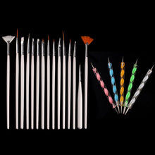 2017 New arrival 20PCS Nail art Design Dotting Painting Drawing Polish Brush Pen Makeup tools Nail art decorations Maquiagem