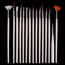 2017 New arrival 20PCS Nail art Design Dotting Painting Drawing Polish Brush Pen Makeup tools Nail art decorations Maquiagem