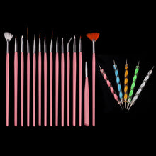 2017 New arrival 20PCS Nail art Design Dotting Painting Drawing Polish Brush Pen Makeup tools Nail art decorations Maquiagem