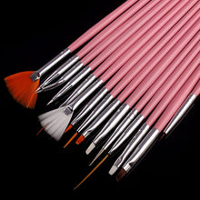 2017 New arrival 20PCS Nail art Design Dotting Painting Drawing Polish Brush Pen Makeup tools Nail art decorations Maquiagem