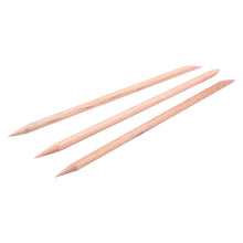 2017 New arrival 20pcs 3D Nail art decorations Wood Stick Cuticle Pusher Remover Pedicure Manicure Pen Nail brush Nails tools