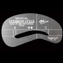 2017 New arrival 24 Styles Eyebrow Shaping Stencils Grooming Kit Makeup Shaper Set Template Makeup tools Maquiagem