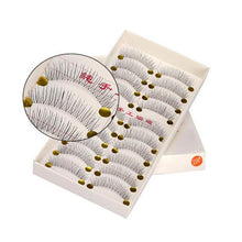 2017 New arrival 50 Pairs 5 box Eye lashes natural Handmade Long False Black Eyelashes Extension Lashes Makeup tools Maquiagem