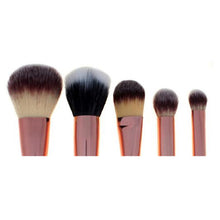 2017 New arrival 5PCS Makeup brushes Professional Beauty Cosmetic Powder Foundation Eyeshadow Eyebrow brush Pinceis de maquiagem