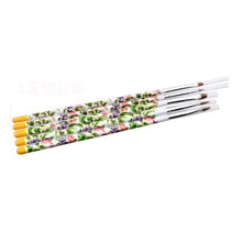 2017 New arrival 5pcs UV Gel Acrylic Nail Art Brush Painting Dotting Pen Set Cosmetics Nails Manicure Makeup tools Maquiagem