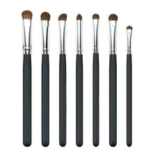 2017 New arrival 7PCS Cosmetic Eye shadow Professional Makeup brushes Lip Powder Foundation Eyeshadow brush Pincel maquiagem