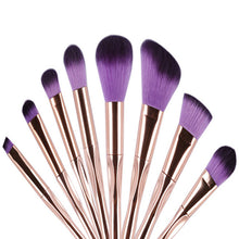 2017 New arrival 8PCS Makeup brushes Powder Foundation Eyebrow Eyeliner Blush Cosmetic Concealer brush Pinceis de maquiagem