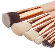 2017 New arrival 8PCS Mini Cosmetic Eyebrow Eyeshadow brush Beauty Soft Face Powder Foundation Makeup brushes Pincel maquiagem