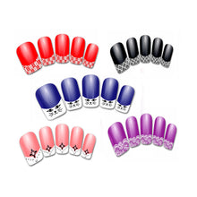 2017 New arrival Korean Nail Art Stickers Hot sale women 3D Transfer Lace Design Manicure Nail sticker Polish Tips Maquiagem