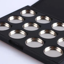 2017 New arrival Makeup Empty 12PCS Aluminum Magnetic Powder Foundation Eyeshadow Lipstick Blusher Pans Palette Maquiagem