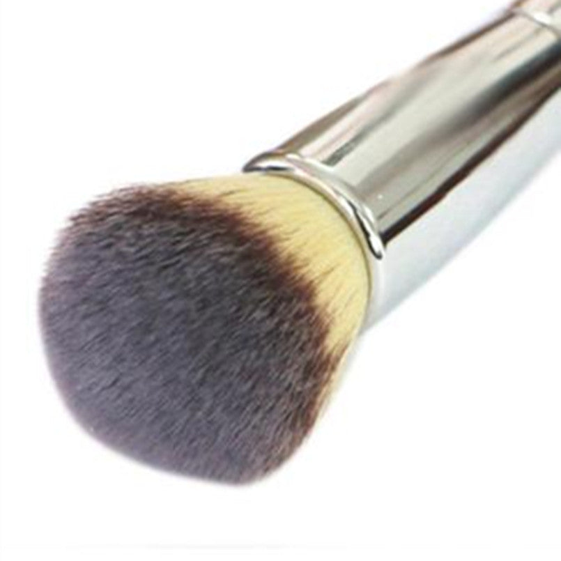 2017 New arrival Makeup brushes Cosmetic Kabuki Face Blush Powder Foundation brush Makeup tools Pinceis de maquiagem Silver